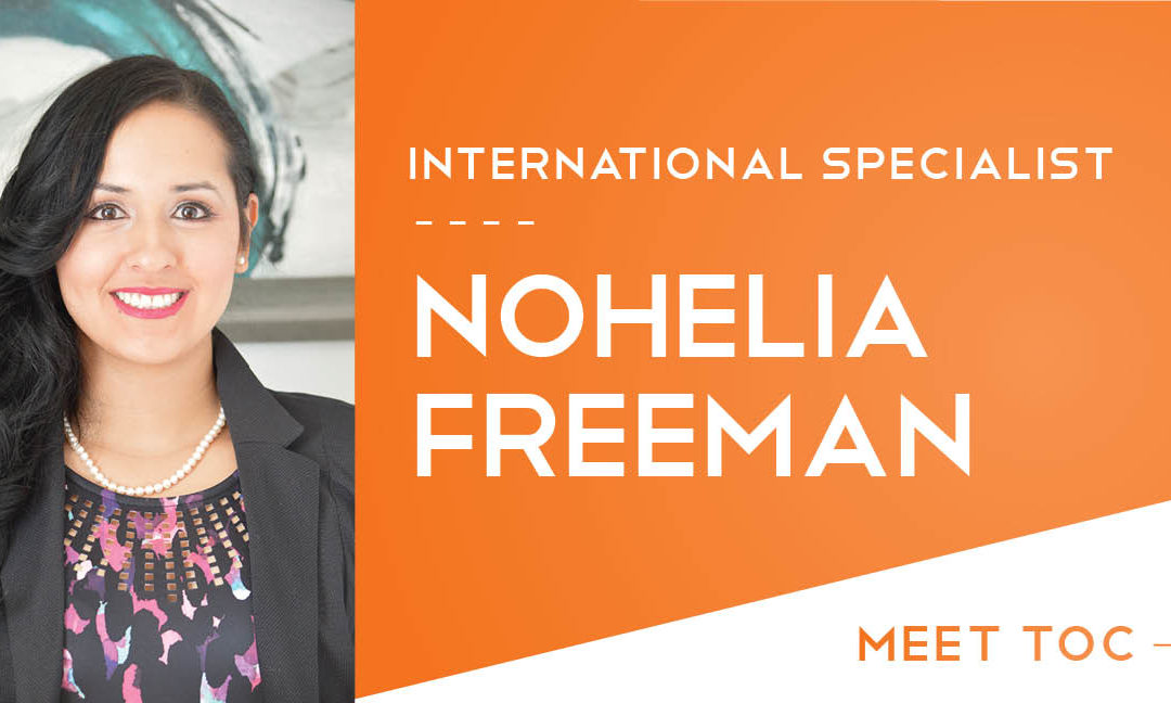 Meet TOC – Nohelia Freeman