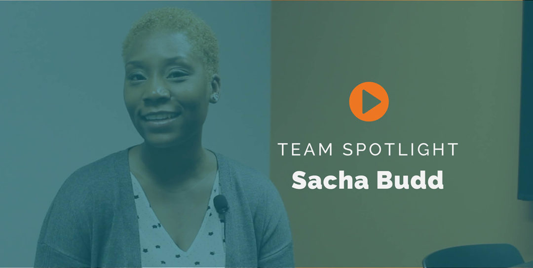 Staff Spotlight: Sacha Budd