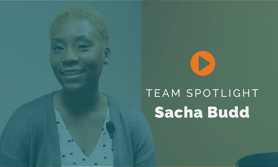 Staff Spotlight: Sacha Budd