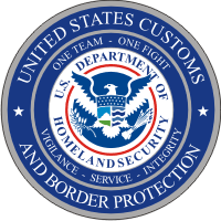 United states customs logo